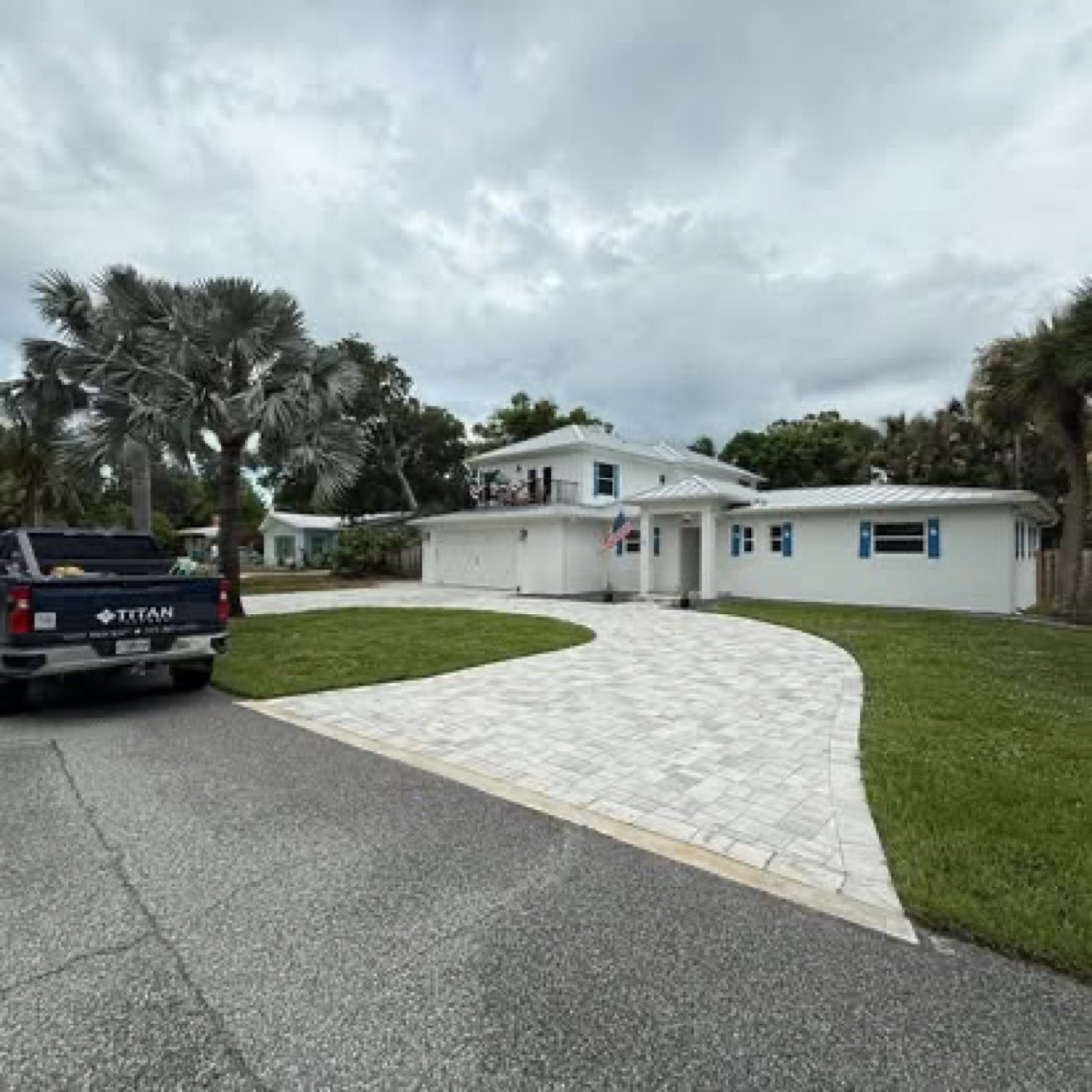 Titan Pavers driveway in Brevard County